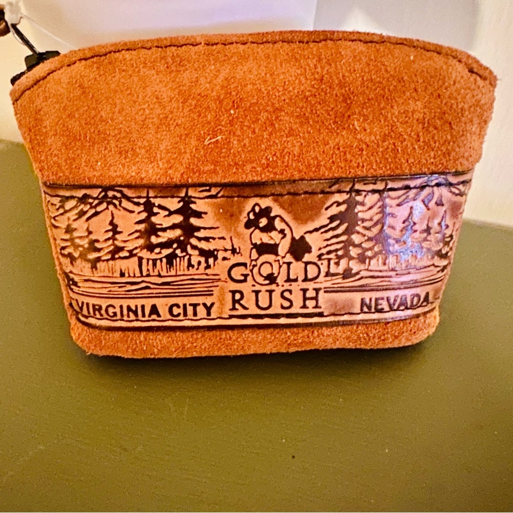 NEW Virginia City Nevada Gold Rush Coin Purse Pouch